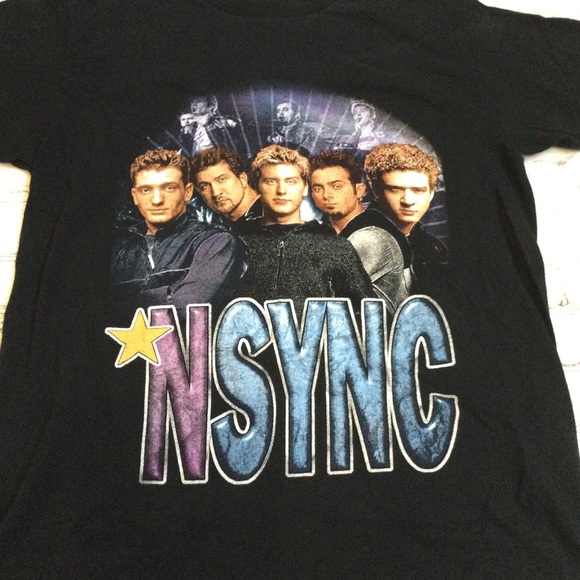 vintage n*sync concert tshirt 2001 - Picture 3 of 5